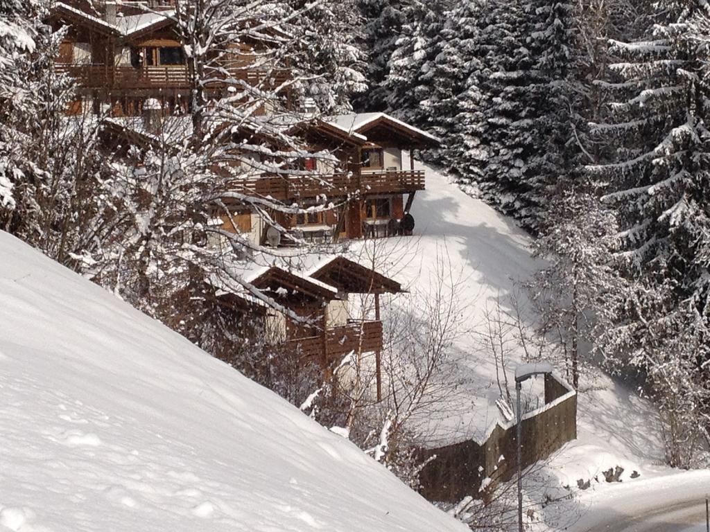 Ferienwohnung Laax Mit Traumblick, Grossem Balkon Und Terrasse المظهر الخارجي الصورة