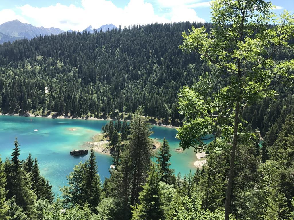 Ferienwohnung Laax Mit Traumblick, Grossem Balkon Und Terrasse المظهر الخارجي الصورة