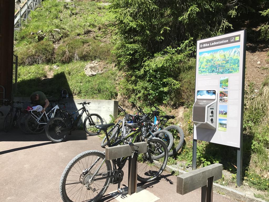 Ferienwohnung Laax Mit Traumblick, Grossem Balkon Und Terrasse المظهر الخارجي الصورة