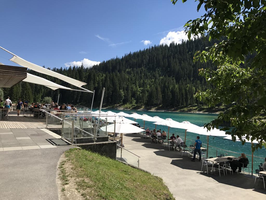 Ferienwohnung Laax Mit Traumblick, Grossem Balkon Und Terrasse المظهر الخارجي الصورة