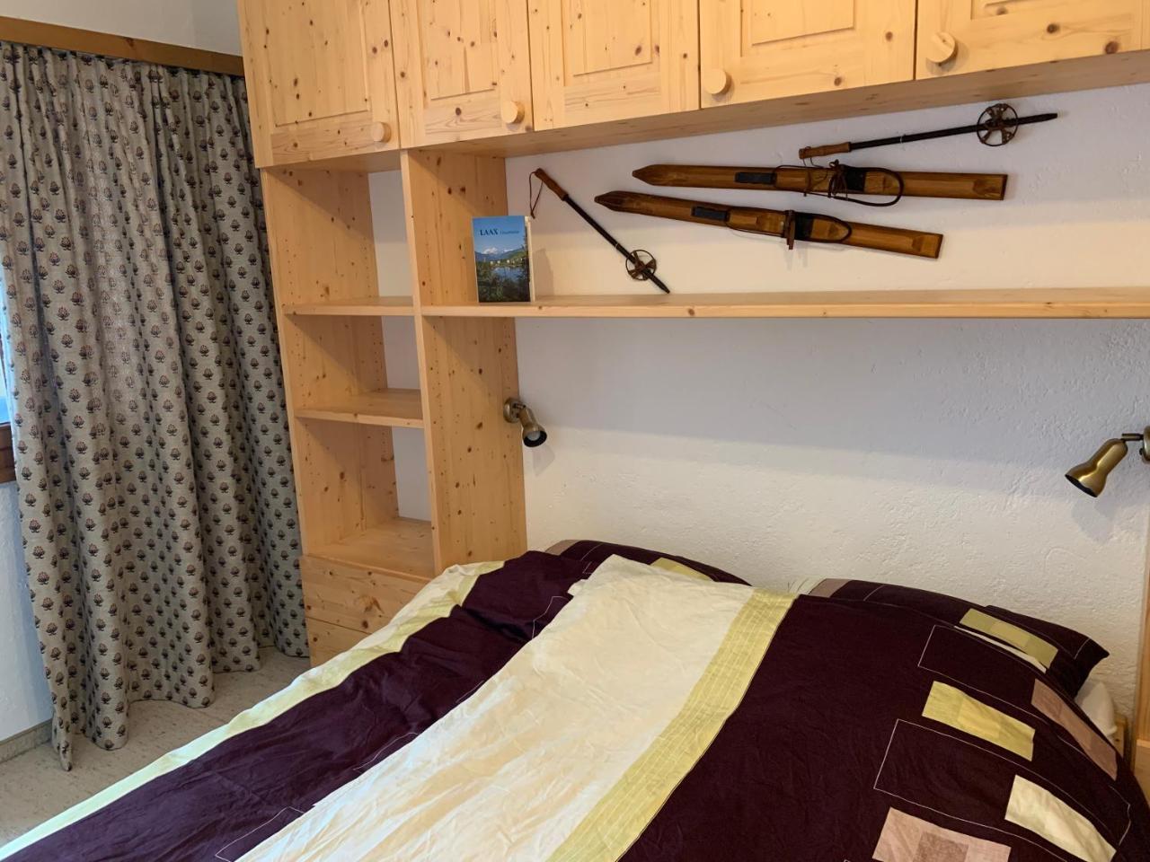 Ferienwohnung Laax Mit Traumblick, Grossem Balkon Und Terrasse المظهر الخارجي الصورة
